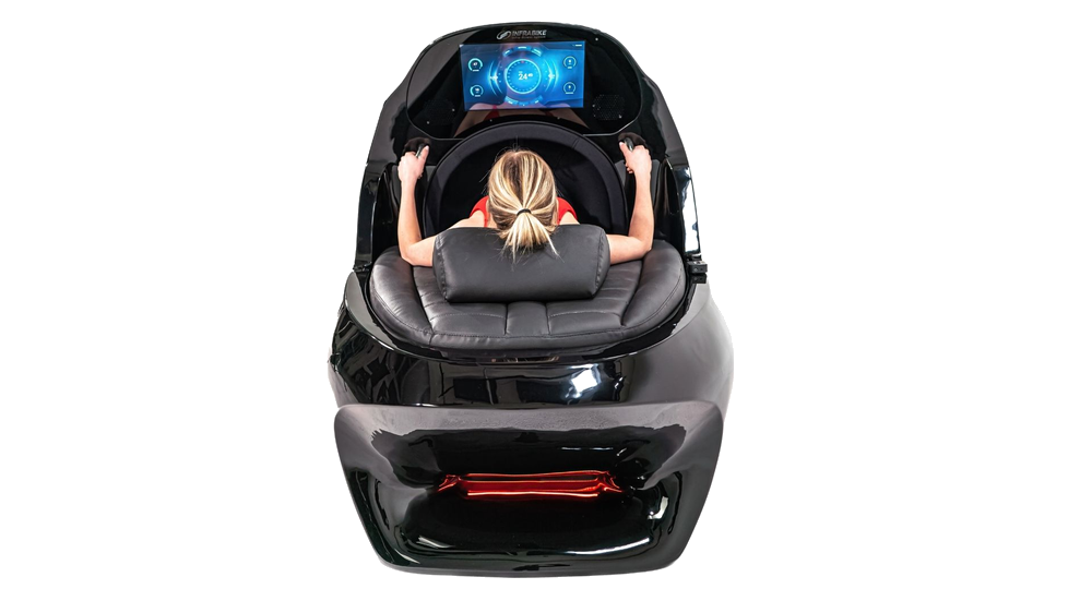 Chromowane uchwyty INFRABIKE® ze stali nierdzewnej do treningu core